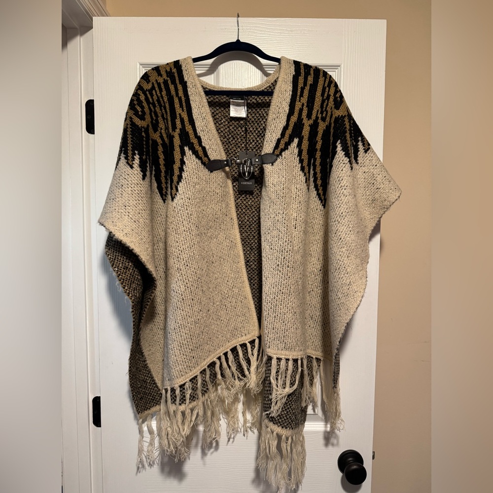 Vertigo Paris Eagle Poncho S/M - Picture 2 of 5